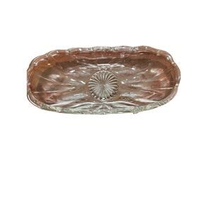 Vintage Anchor Hocking Tray Trinket Dish Banana Split Hot Dog Starburst